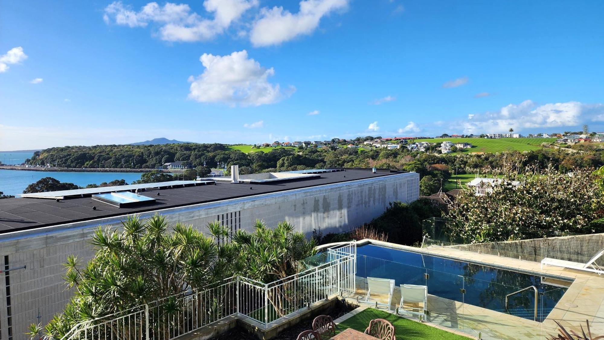 Willa Orakei Grandeur Mansion With Sea Views & Pool Auckland Zewnętrze zdjęcie