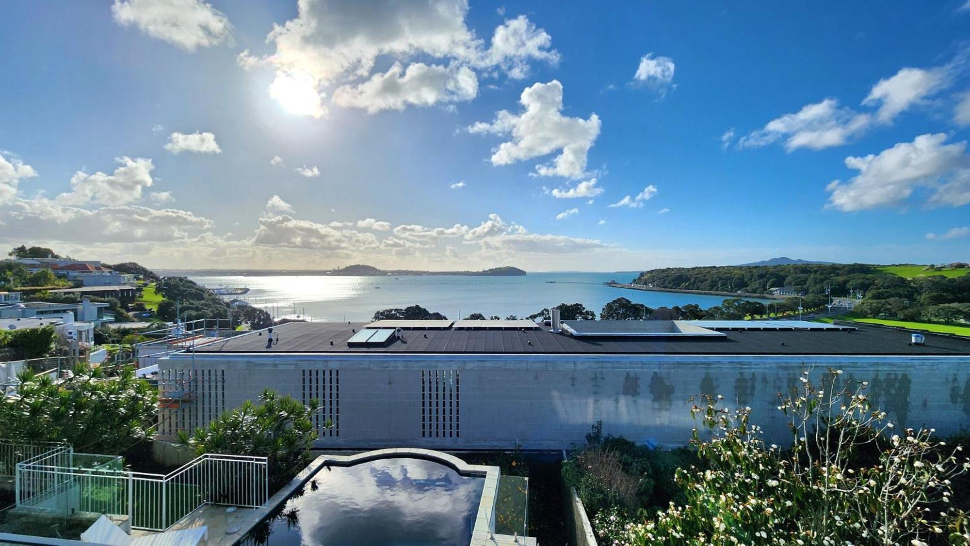 Willa Orakei Grandeur Mansion With Sea Views & Pool Auckland Zewnętrze zdjęcie