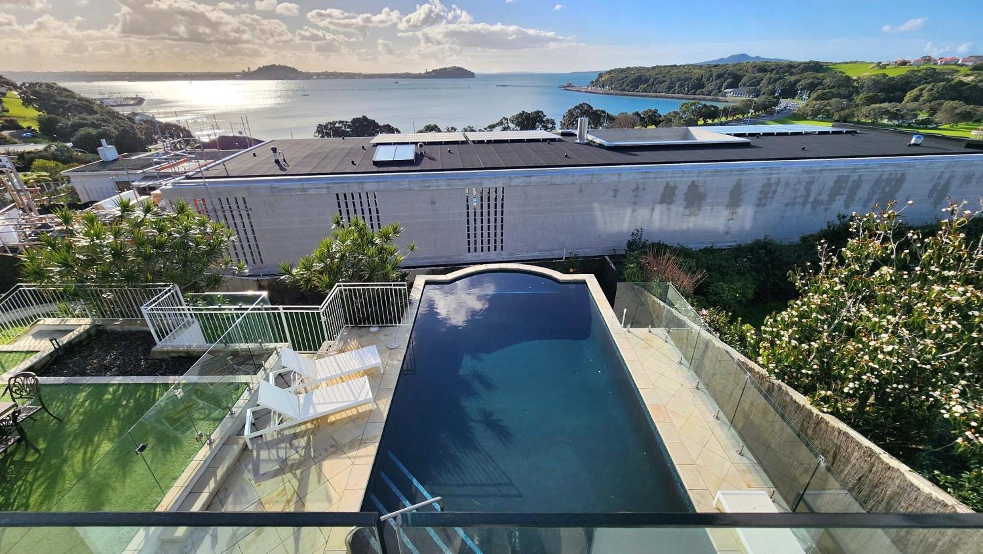 Willa Orakei Grandeur Mansion With Sea Views & Pool Auckland Zewnętrze zdjęcie