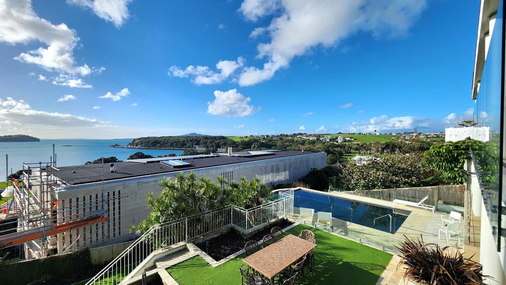 Willa Orakei Grandeur Mansion With Sea Views & Pool Auckland Zewnętrze zdjęcie